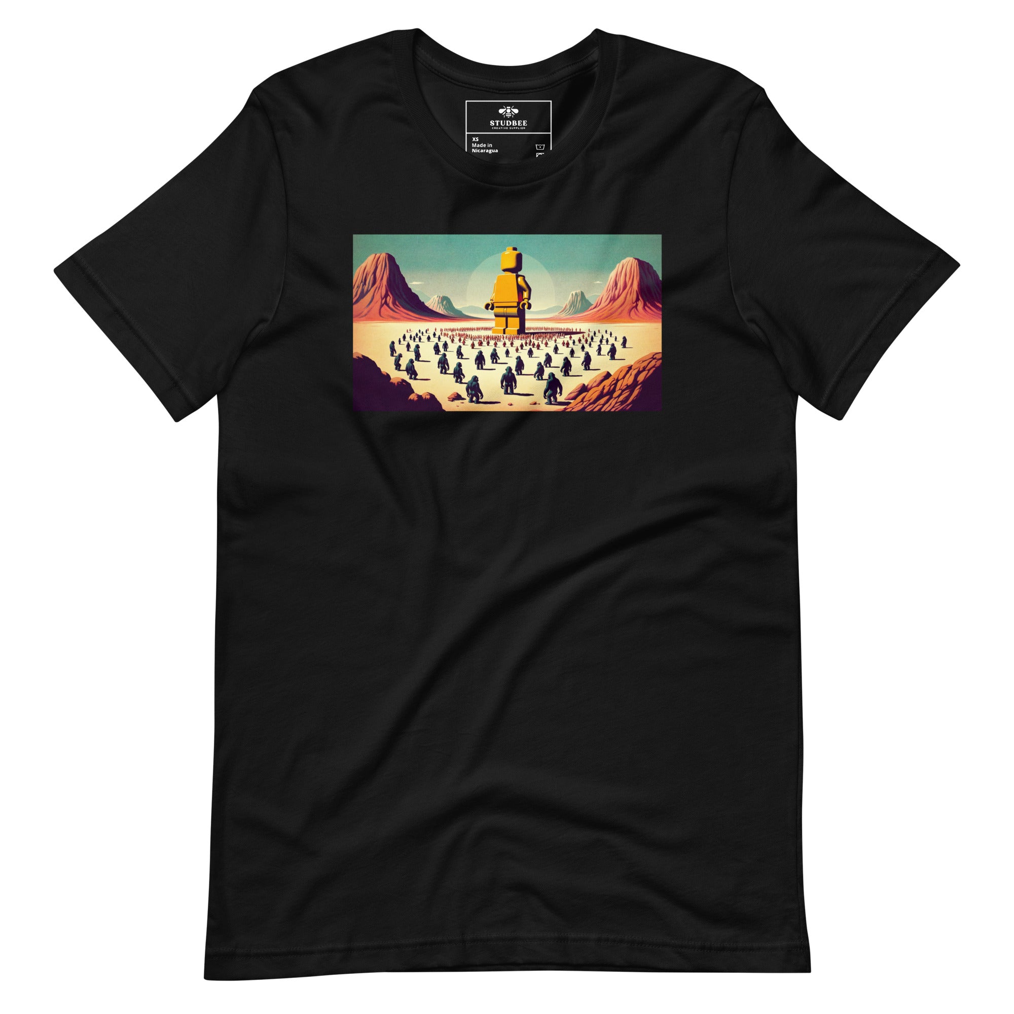 Brick Figure Monolith T-Shirt - StudBee